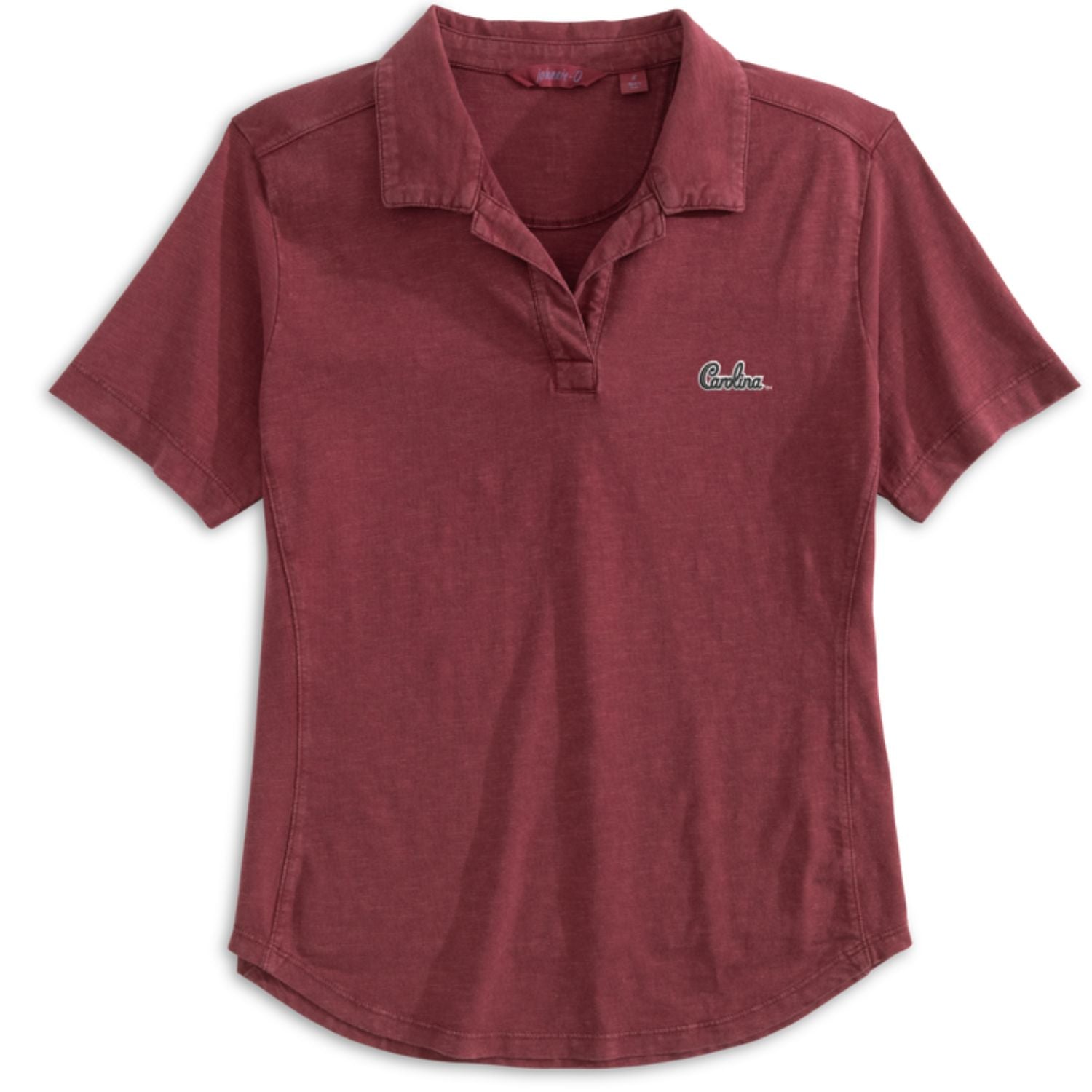 SOUTH CAROLINA GAMECOCKS JOHNNIE-O GARNET SCRIPT LADIES POLO - Gamecock ...