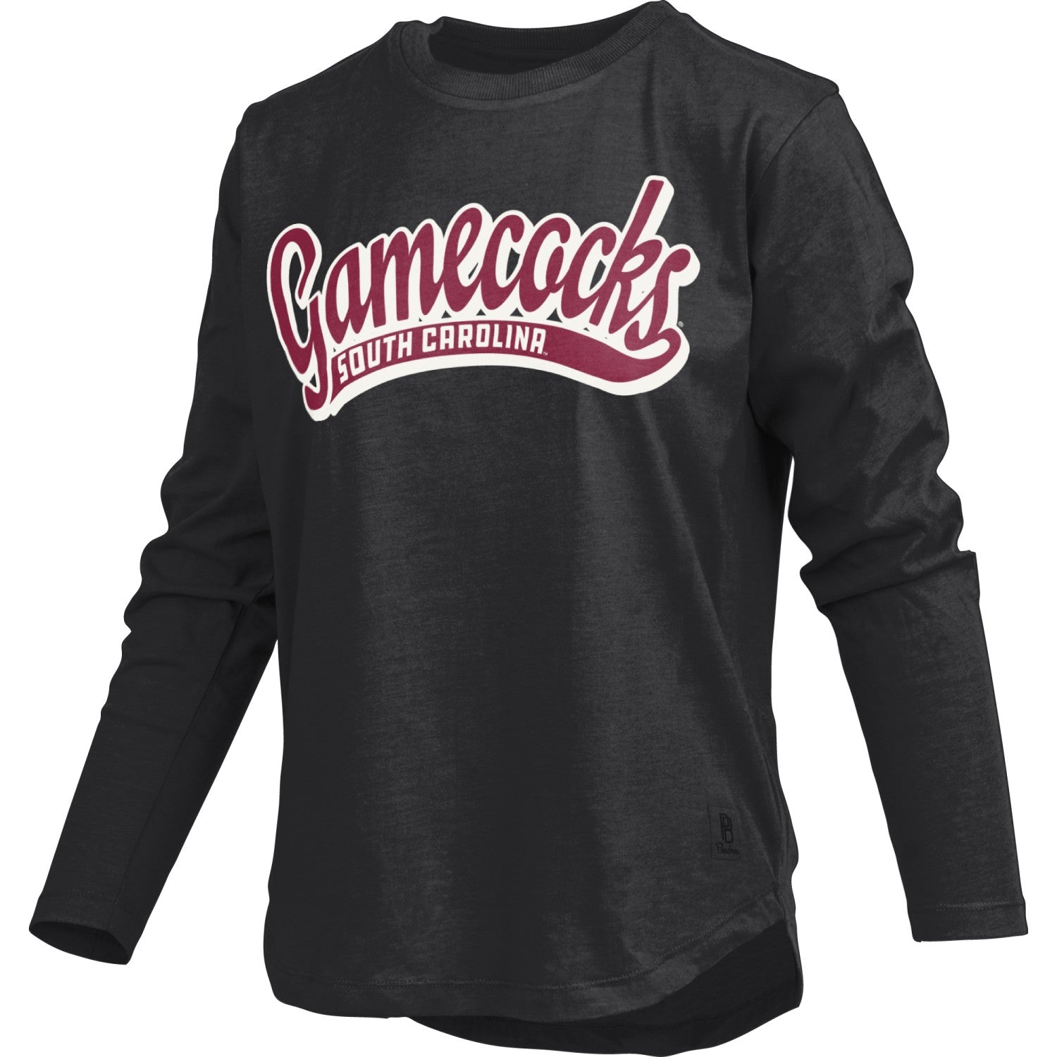 SOUTH CAROLINA GAMECOCKS BLACK MIKAELA LONG SLEEVE LADIES TEE