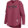 SOUTH CAROLINA GAMECOCKS PRESSBOX GARNET CAROLINA SWEATSHIRT