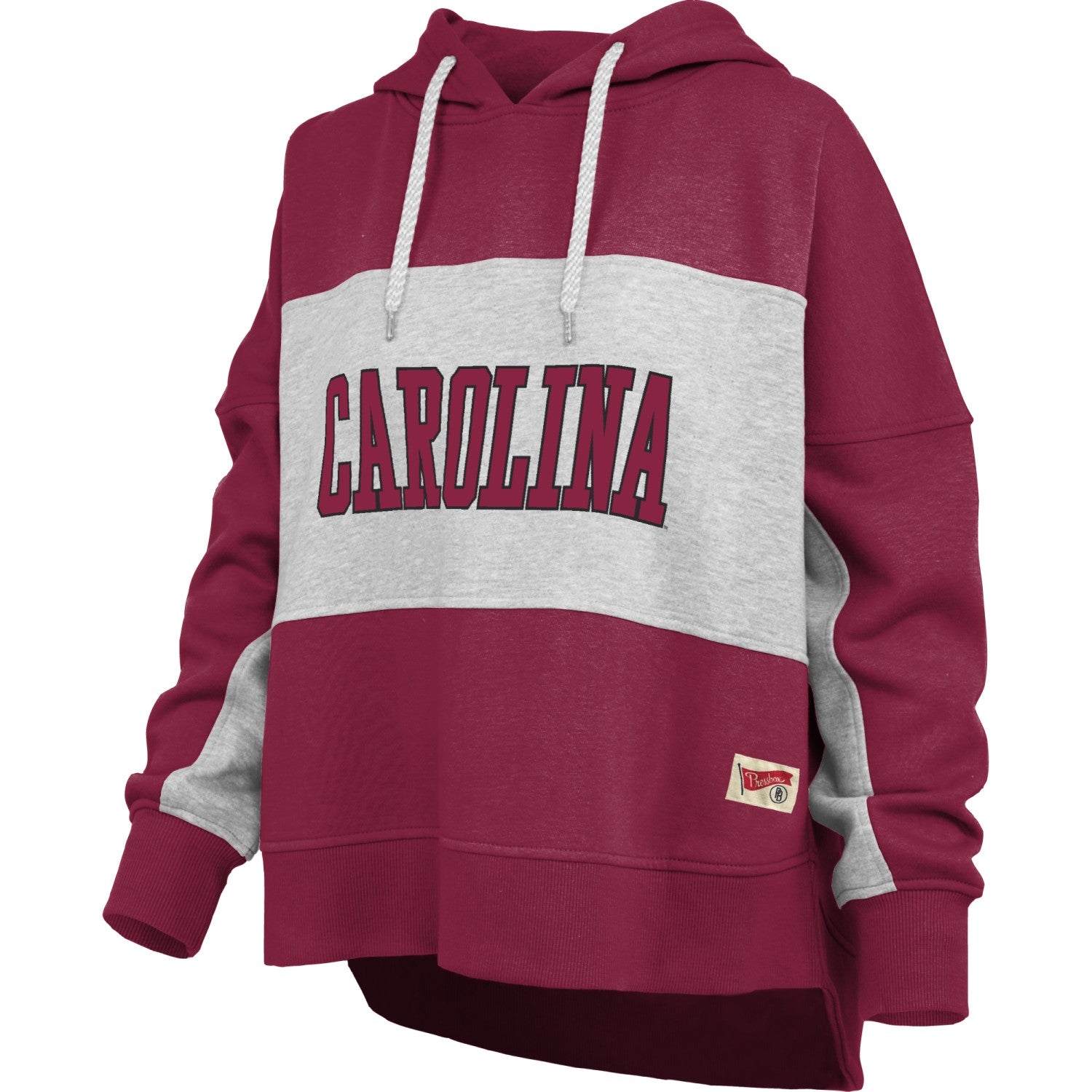 SOUTH CAROLINA GAMECOCKS GARNET AND GRAY COASTAL HOOD