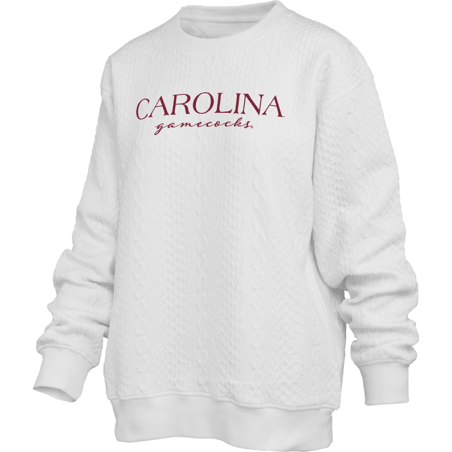 SOUTH CAROLINA GAMECOCKS IVORY BRANDBERG SWEATER