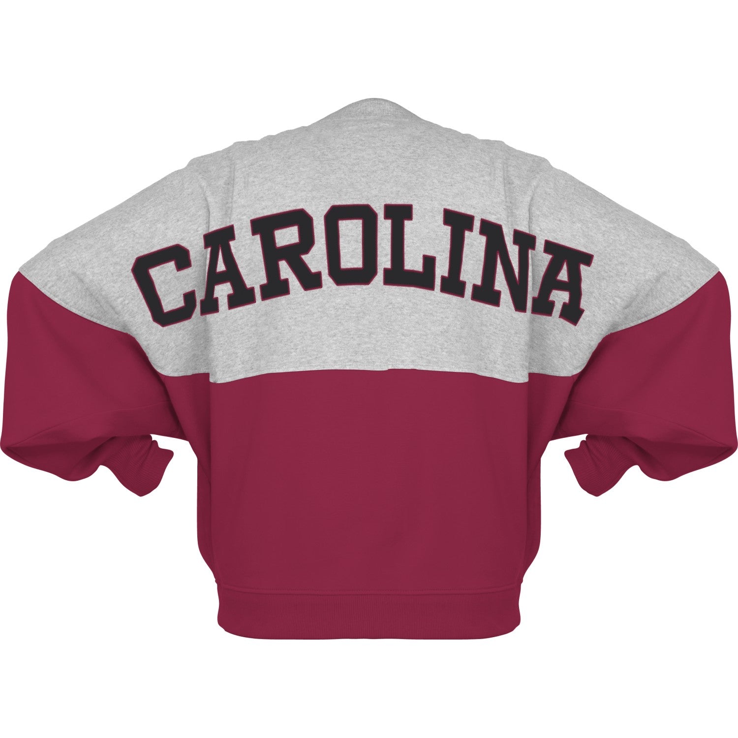 SOUTH CAROLINA GAMECOCKS GRAY AND GARNET CUMBERLAND PULLOVER