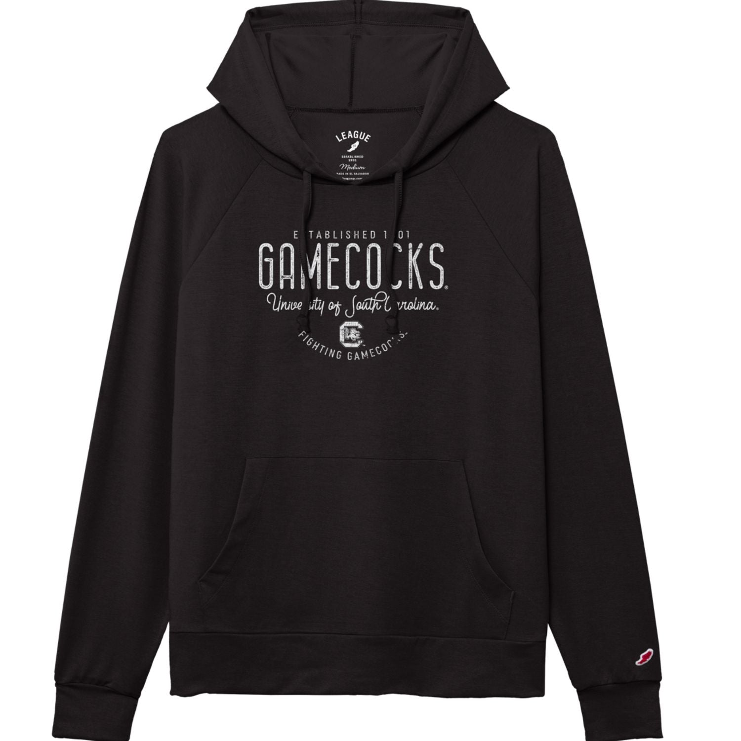 SOUTH CAROLINA GAMECOCKS BLACK LADIES GAMECOCKS HOODIE