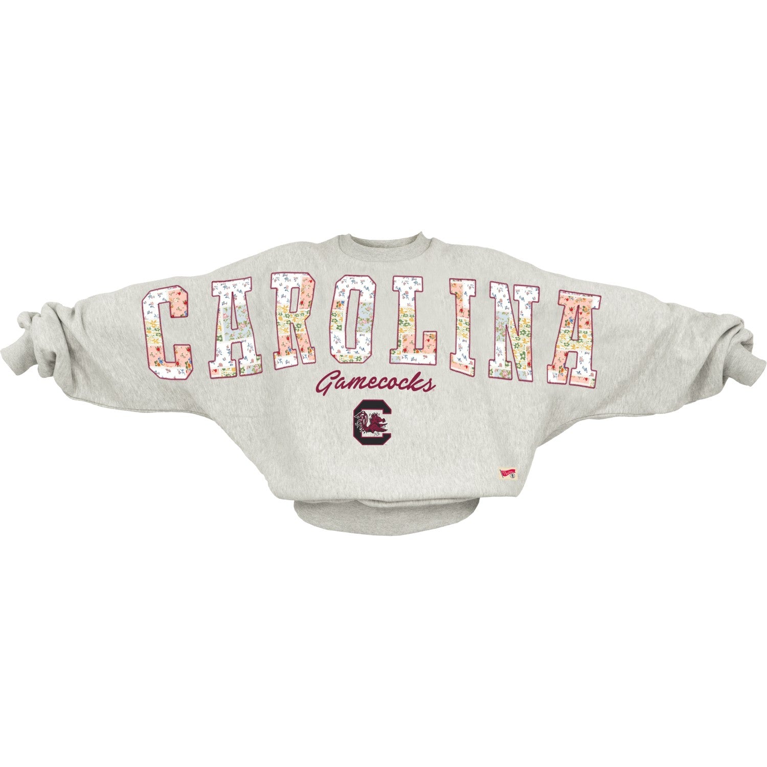 SOUTH CAROLINA GAMECOCKS GRAY HILDA BMOC ONE SIZE CREW