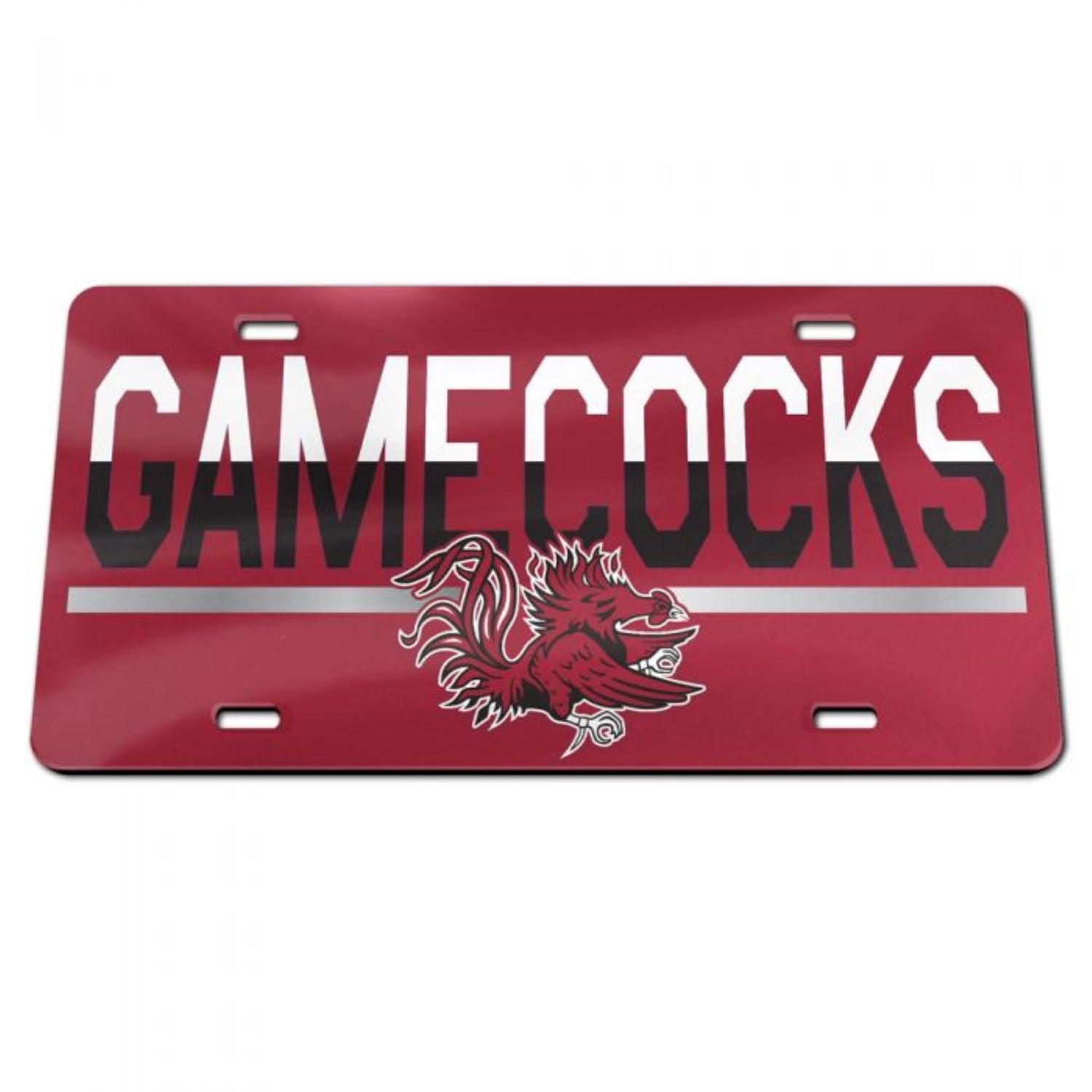 South Carolina Gamecocks Color Duo Specialty Acrylic License Plate