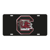 SOUTH CAROLINA BLACK BLOCK C DOMED LASER LICENSE TAG