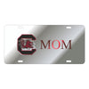 MIRRORED BLOCK C MOM LICENSE TAG