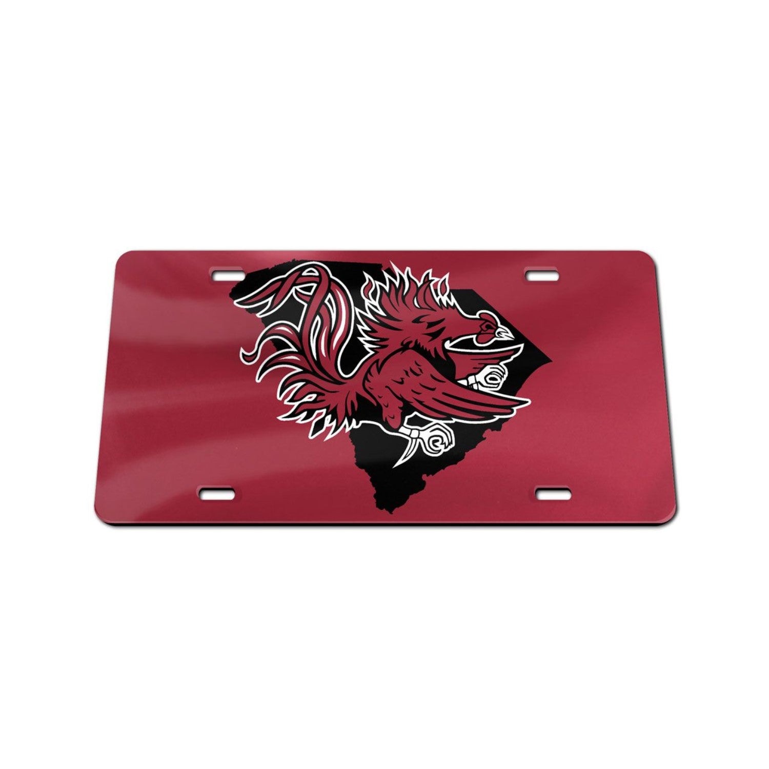 SOUTH CAROLINA GAMECOCK IN STATE ACRYLIC LICENSE TAG