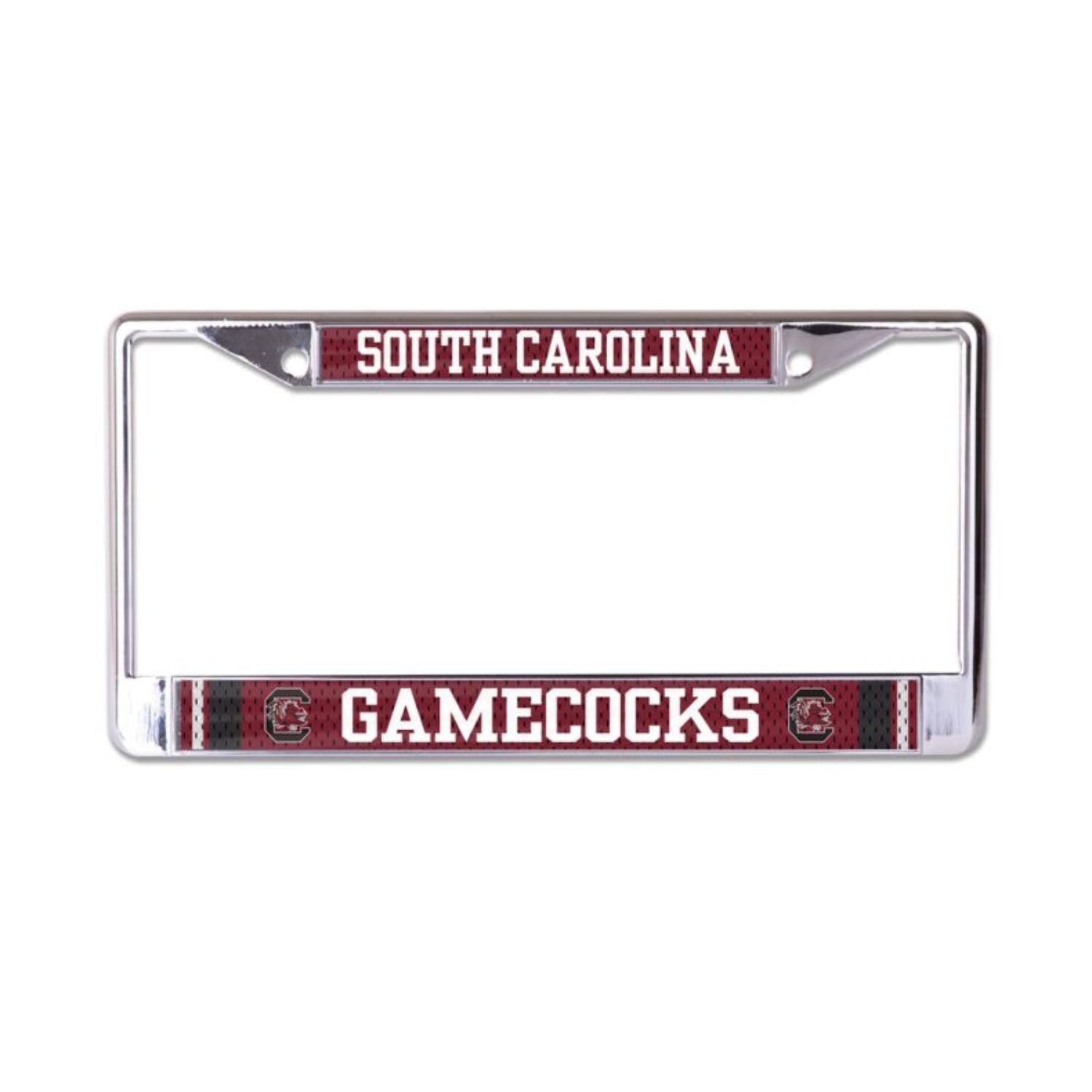 SOUTH CAROLINA GAMECOCKS GARNET SC GAMECOCK JERSEY TAG FRAME