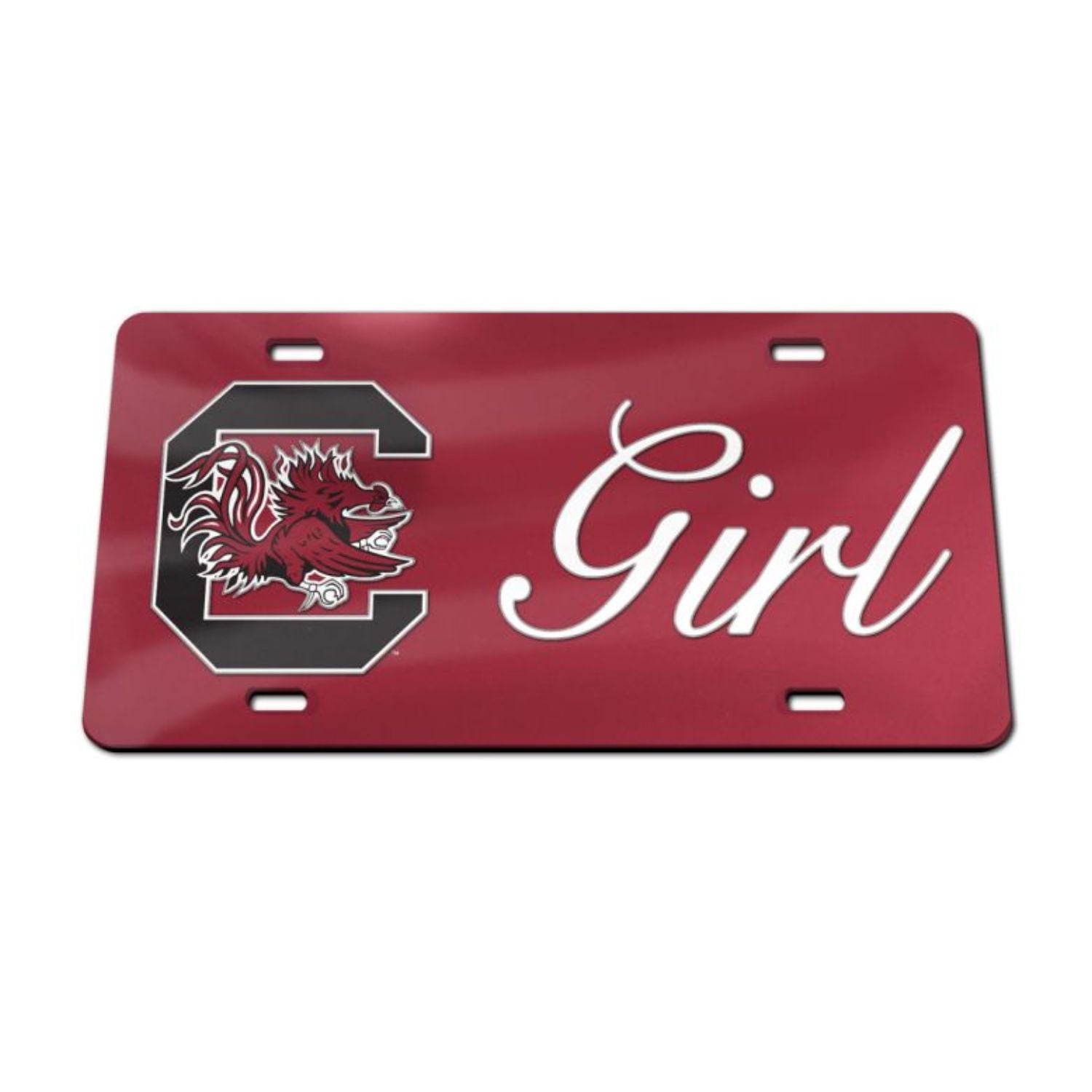 SOUTH CAROLINA GAMECOCKS GARNET C BLOCK GIRL TAG