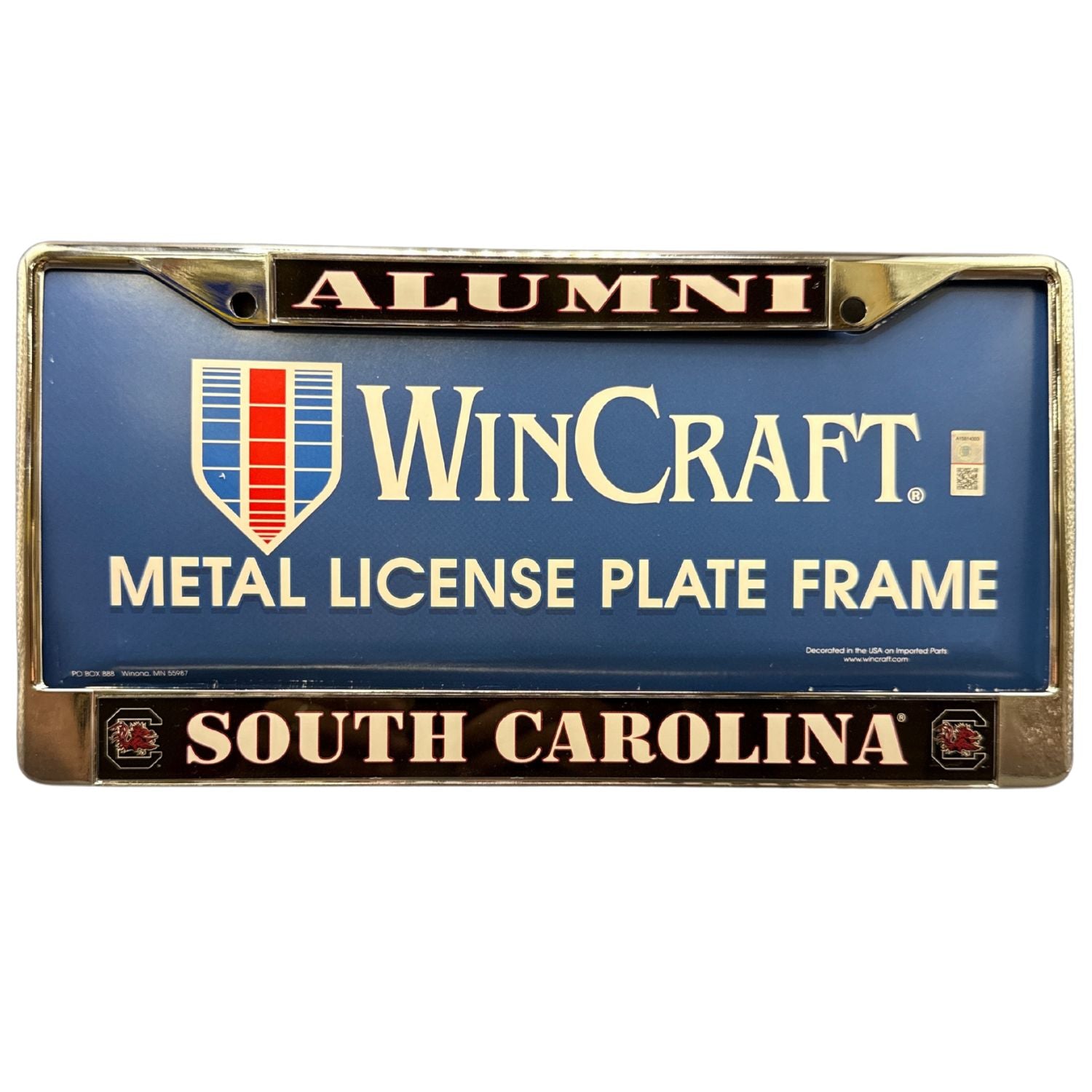 SOUTH CAROLINA GAMECOCKS ALIMNI TAG FRAME
