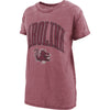 SOUTH CAROLINA GAMECOCKS GARNET ARCH CAROLINA BOYFRIEND TEE