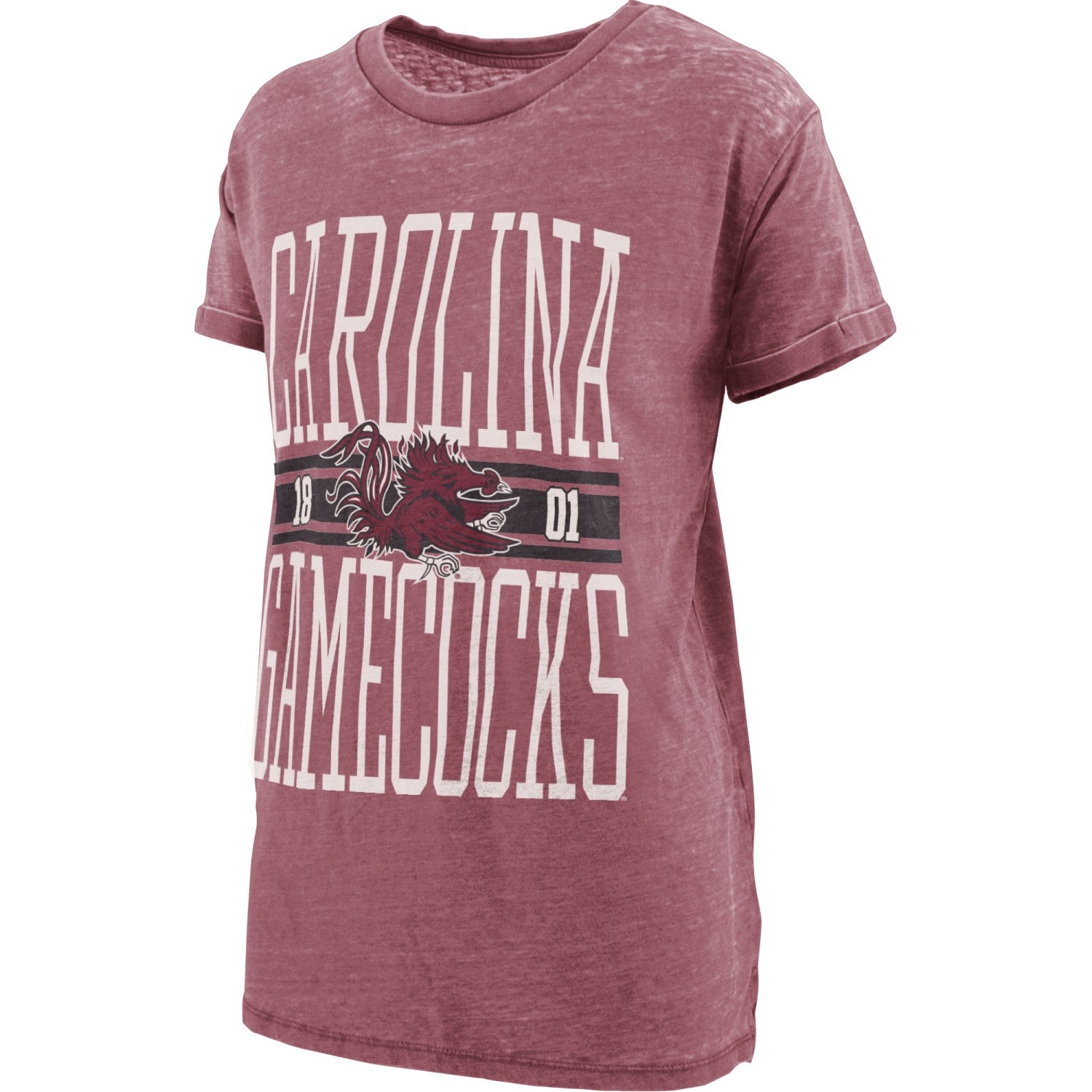 SOUTH CAROLINA GAMECOCKS GARNET BOZEMAN BOYFRIEND TEE