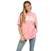 SOUTH CAROLINA GAMECOCKS DUSTY ROSE ARCH CAROLINA OVERSIZED BAND TEE