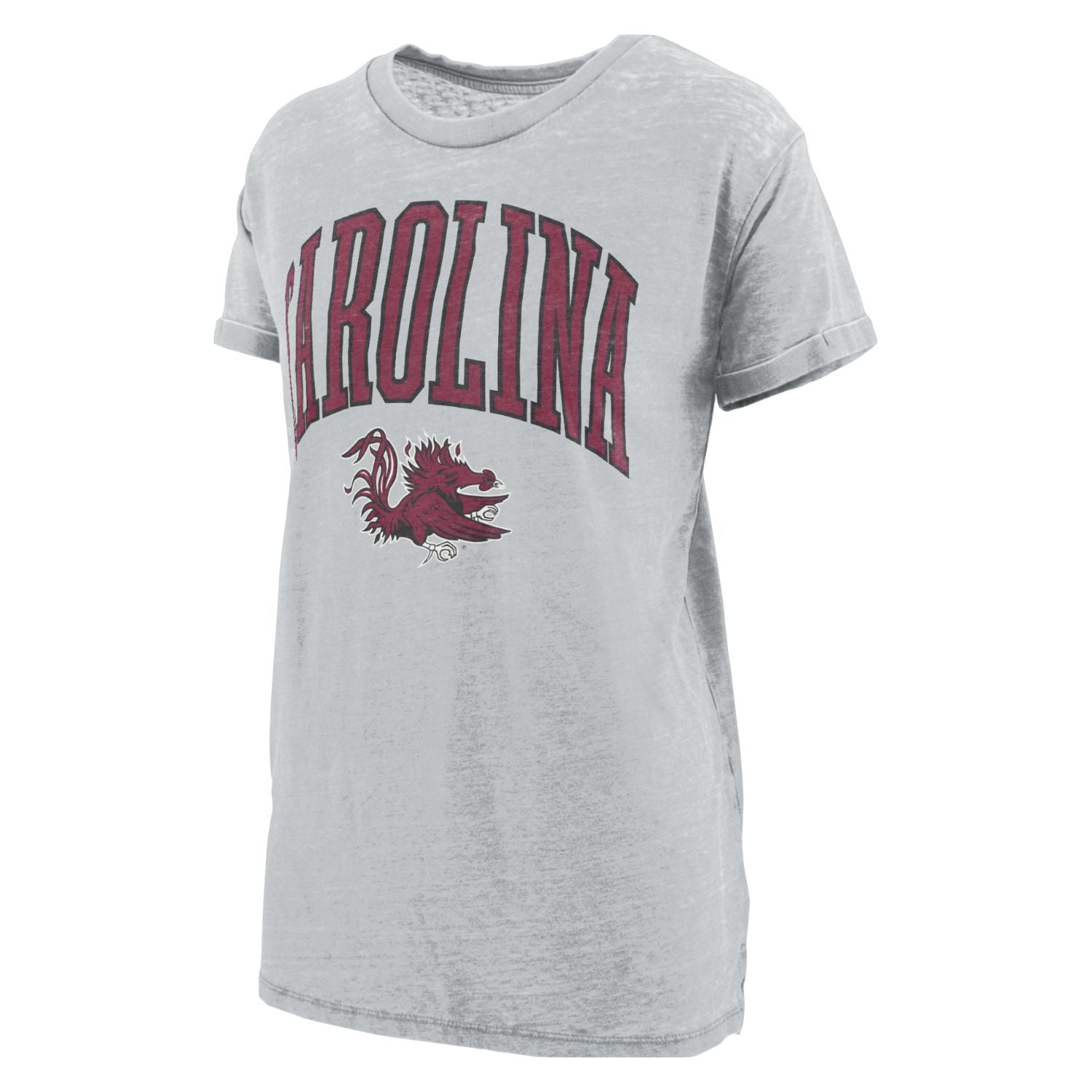 SOUTH CAROLINA GAMECOCKS GRAY CAROLINA WITH GAMECOCK TEE