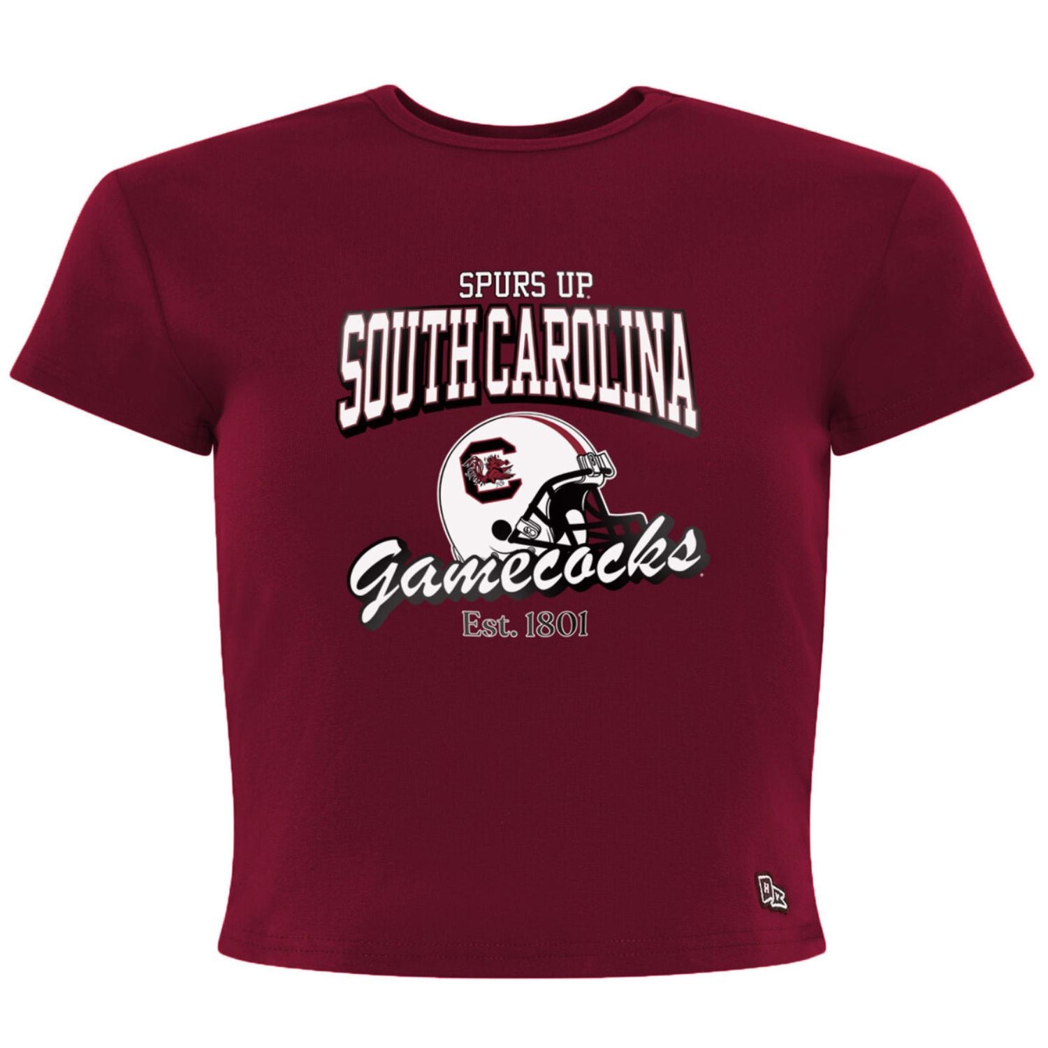 SOUTH CAROLINA GAMECOCKS HYPE&amp;VICE GARNET BABY TEE
