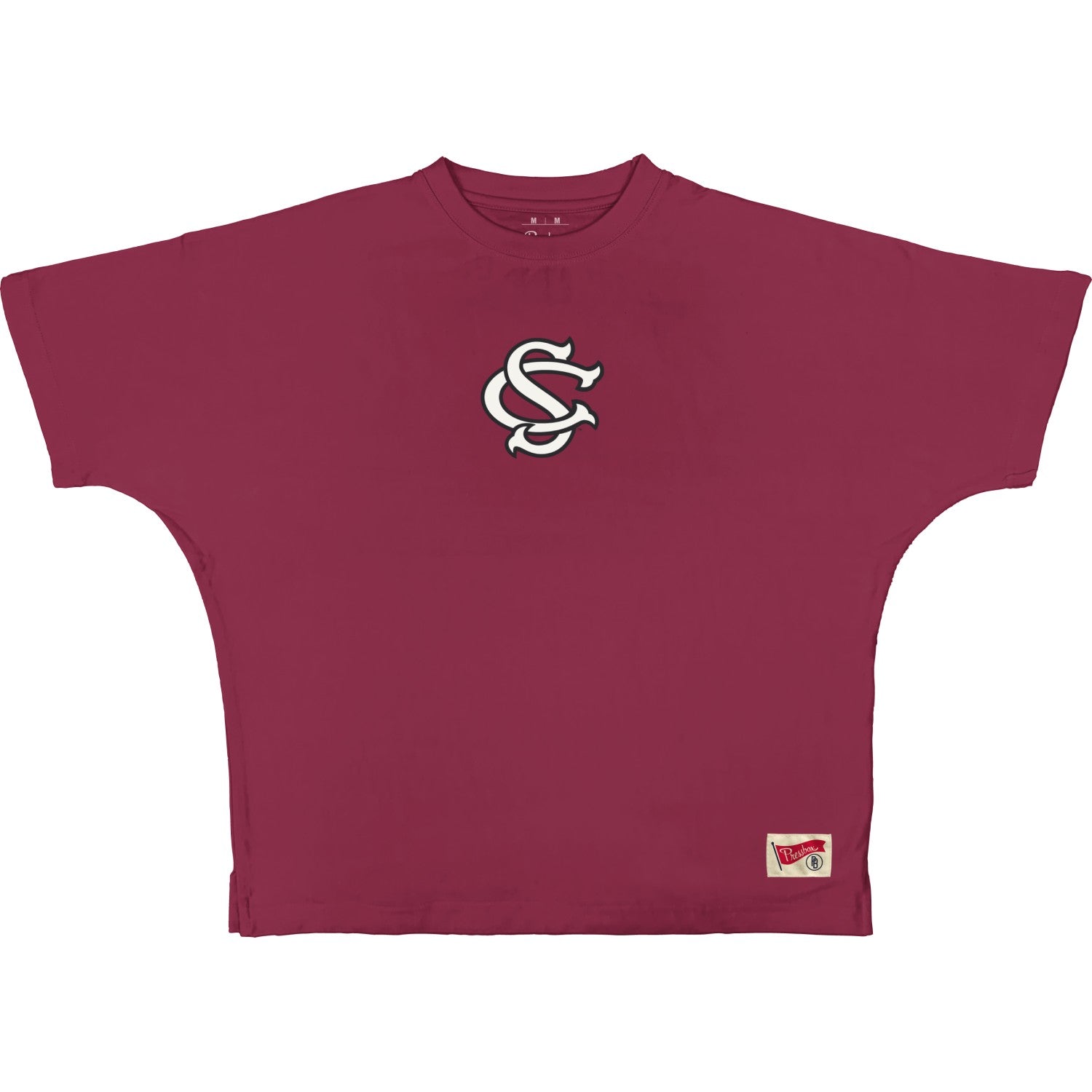 SOUTH CAROLINA GAMECOCKS GARNET BMOC OVERSIZE LADIES TEE