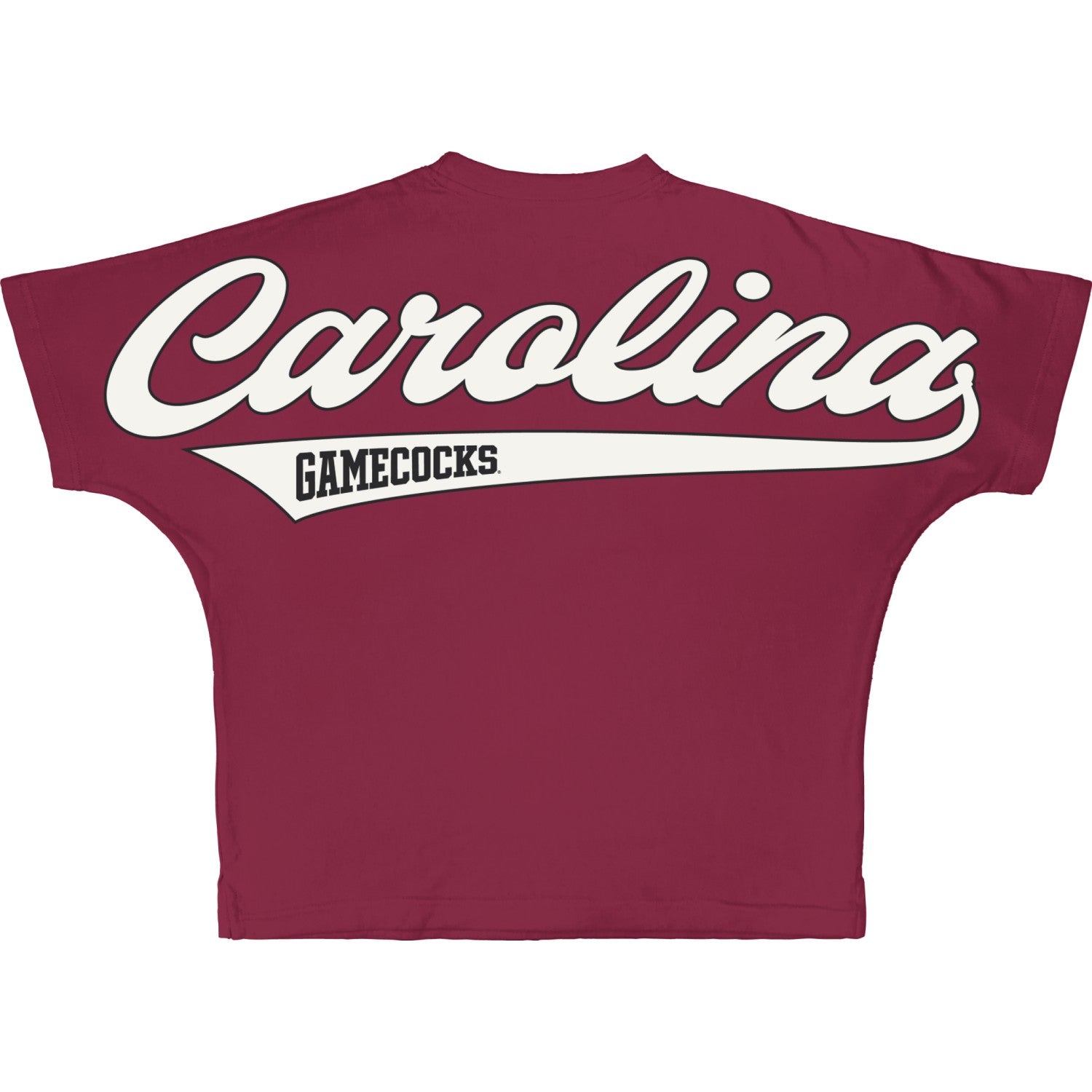 SOUTH CAROLINA GAMECOCKS GARNET BMOC OVERSIZE LADIES TEE