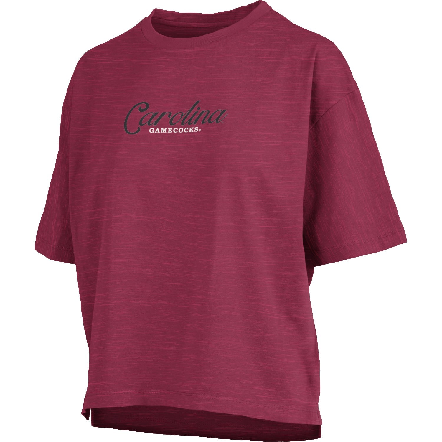 SOUTH CAROLINA GAMECOCKS GARNET MANTEO SLUB MOTLEY CREW TOP