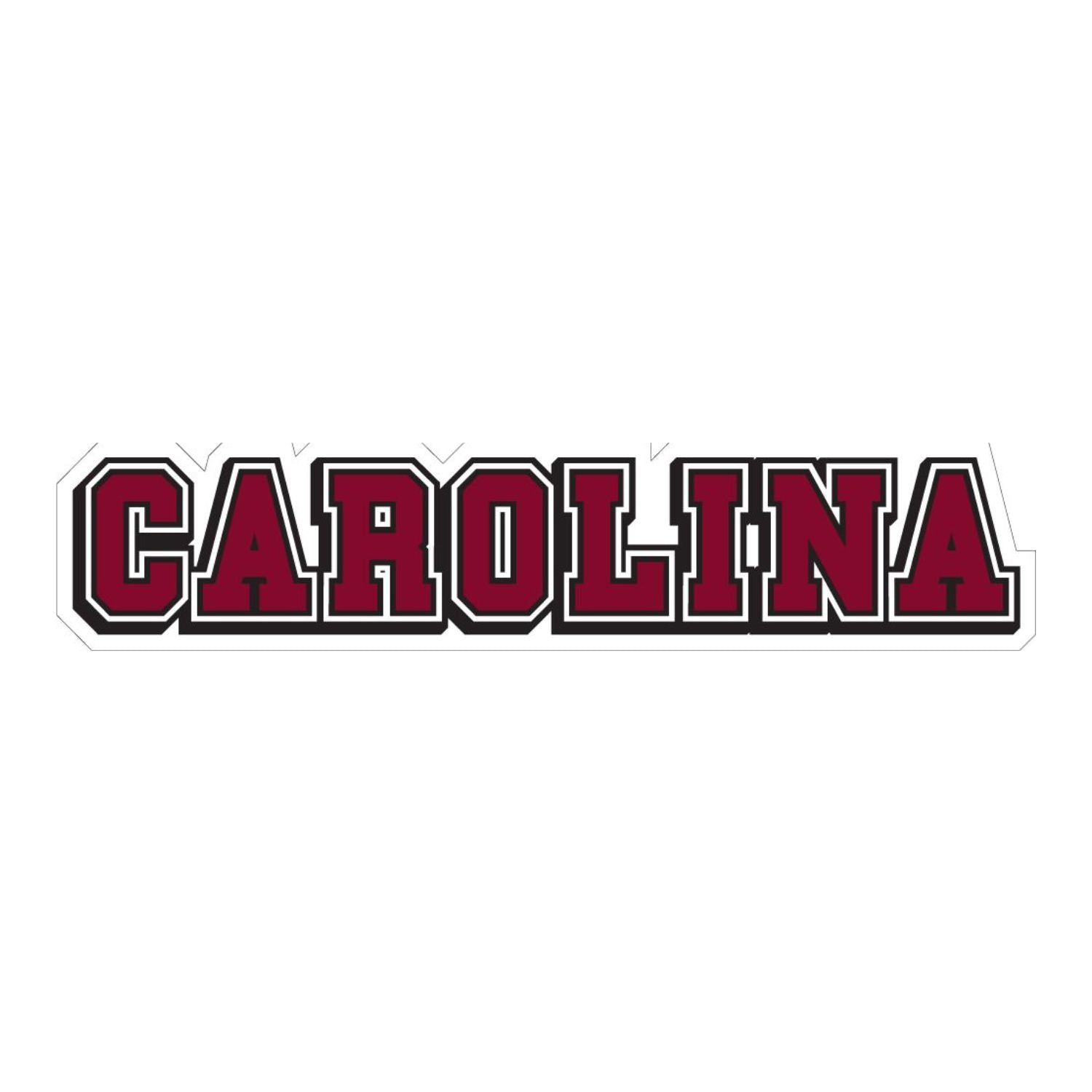 SOUTH CAROLINA GAMECOCKS GARNET BLOCK MAGNET