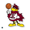 SOUTH CAROLINA GAMECOCKS 6&quot; COCKY BASKETBALL MAGNET