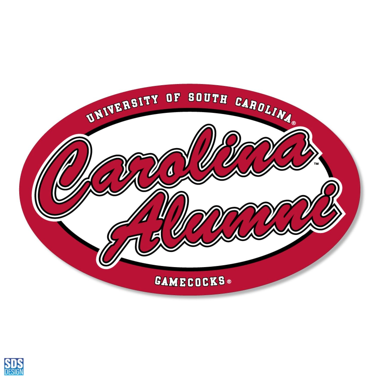 SOUTH CAROLINA GAMECOCKS EURO ALUMNI MAGNET