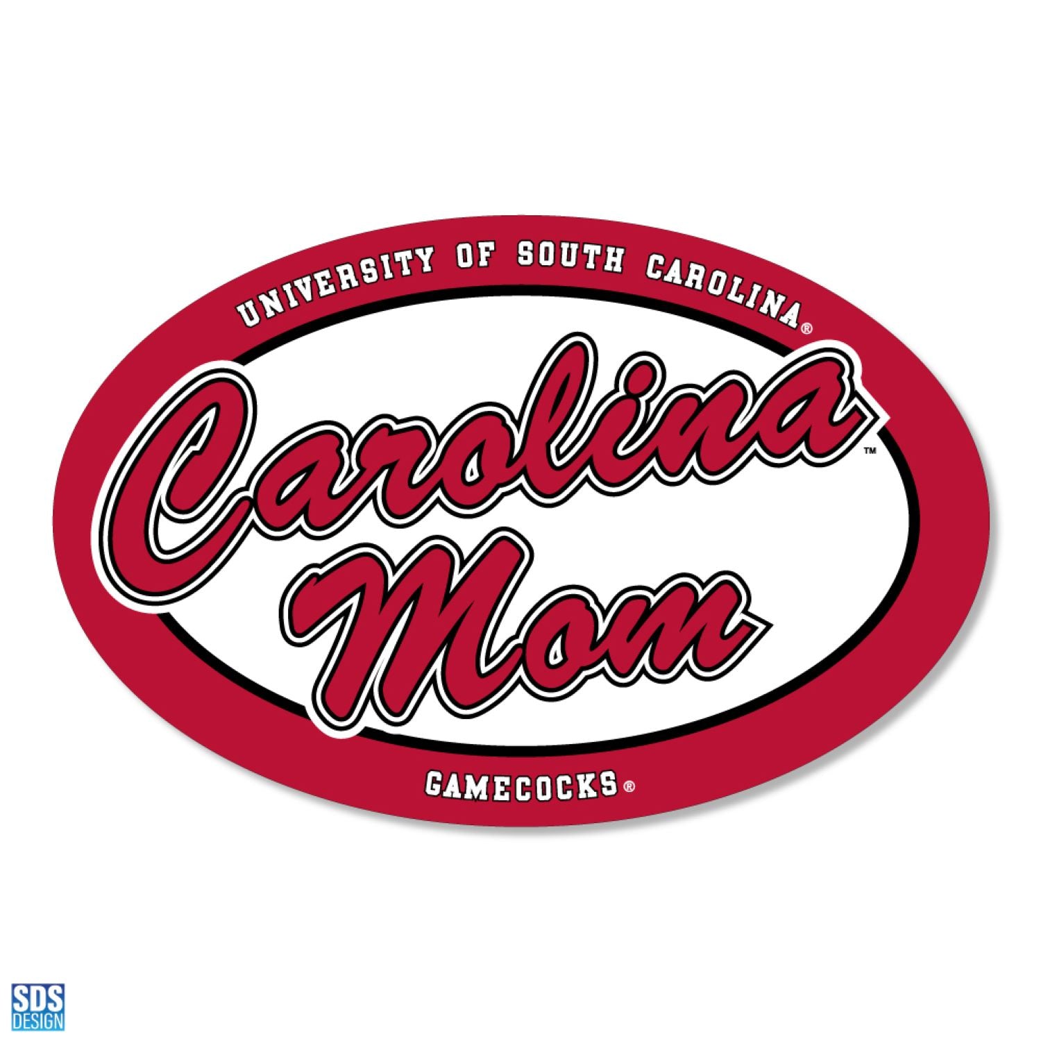 SOUTH CAROLINA GAMECOCKS EURO CAROLINA MOM MAGNET