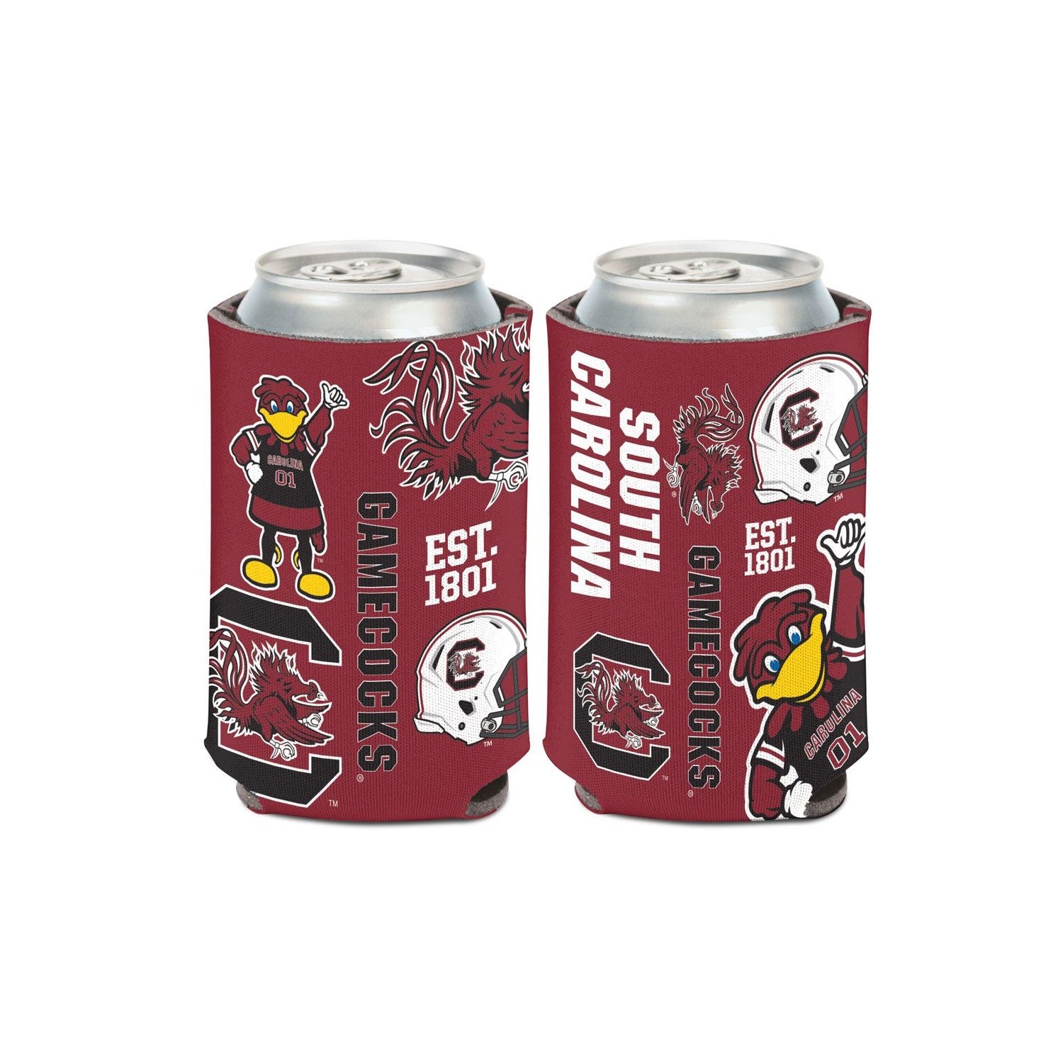 SOUTH CAROLINA GAMECOCKS SCATTER CAN COOLIE