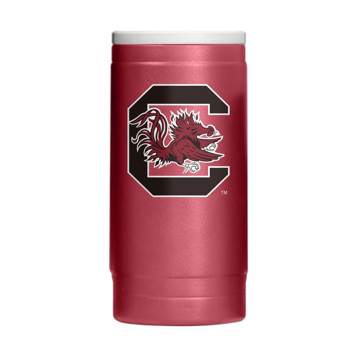 CAROLINA GAMECOCKS FLIPSIDE POWDER COAT SLIM CAN COOLIE