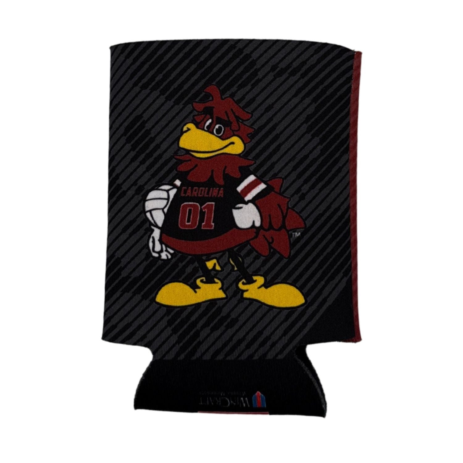 SOUTH CAROLINA GAMECOCKS DOUBLE SIDED COCKY VOLLEYBALL KOOZIE
