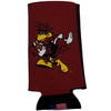 SOUTH CAROLINA GAMECOCKS DOUBLE SIDED COCKY FOOTBALL SLIM KOOZIE