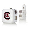 SOUTH CAROLINA GAMECOCKS INSIGNIA 2 IN 1 USB CHARGER