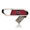 SOUTH CAROLINA GAMECOCKS SOLID USB 16GB CLIP STYLE FLASH DRIVE