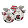 CAROLINA GAMECOCKS OUR HOME AND OUR HEARTS CHRISTMAS ORNAMENT