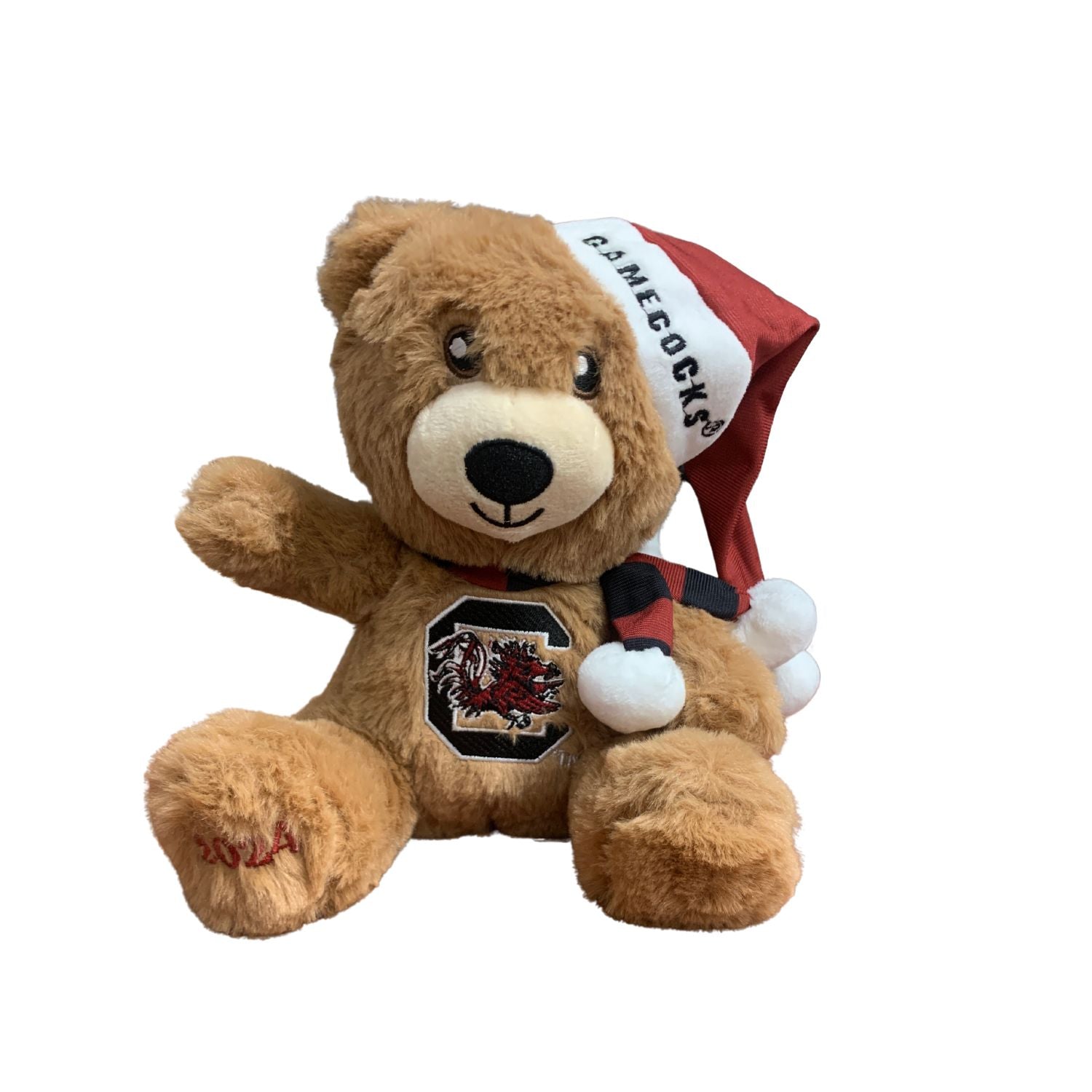 SOUTH CAROLINA GAMECOCKS 8&quot; CHRISTMAS BEAR