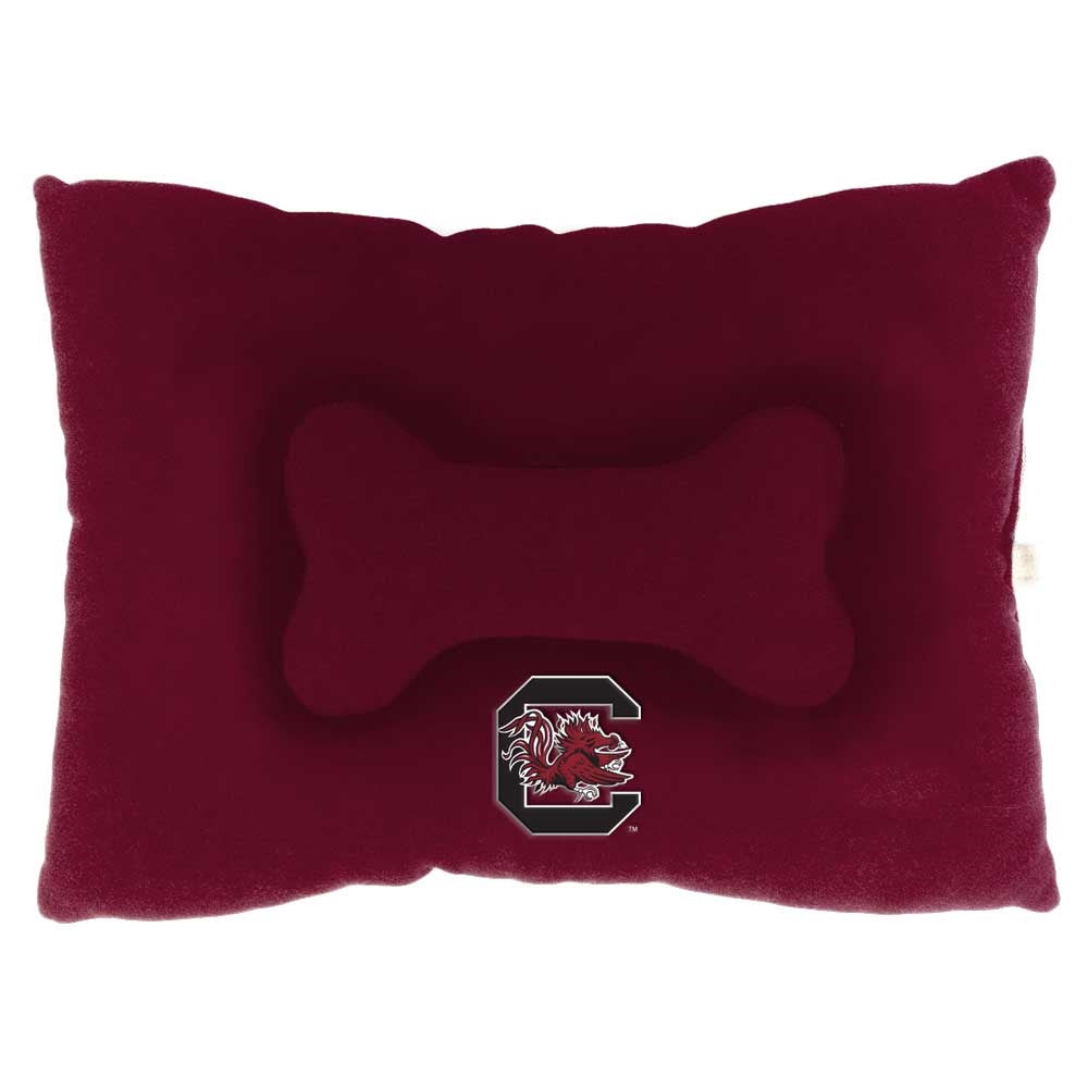SOUTH CAROLINA GARNET BLOCK C DOG BED