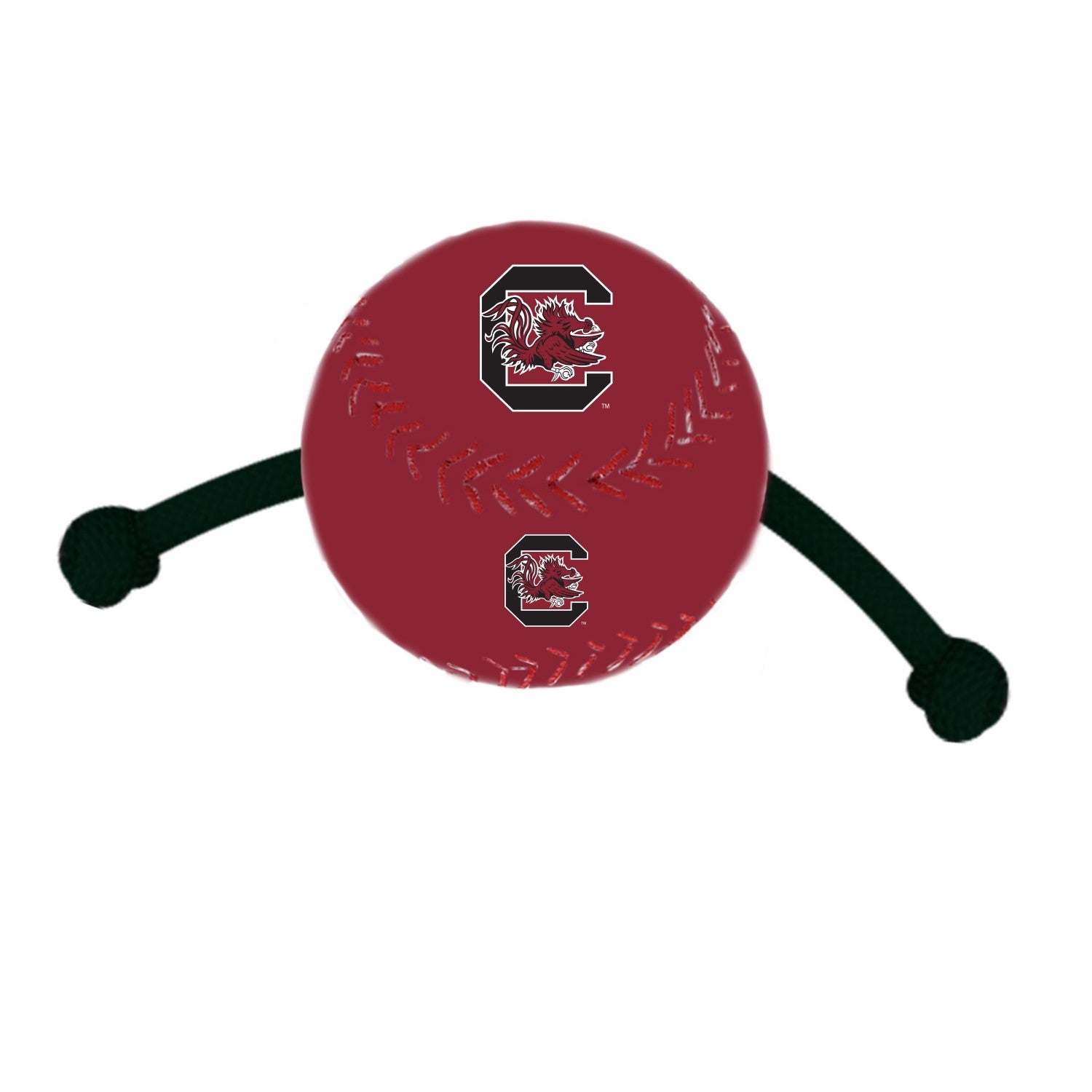 SOUTH CAROLINA GAMECOCKS BASEBALL TUG TOY