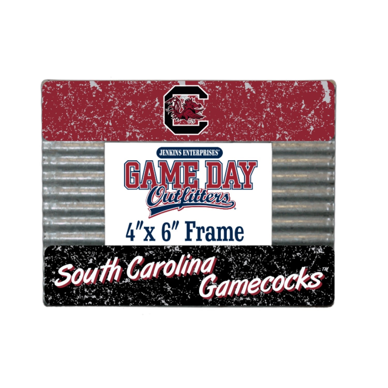 SOUTH CAROLINA GAMECOCKS GARNET AND BLACK PICTURE FRAME