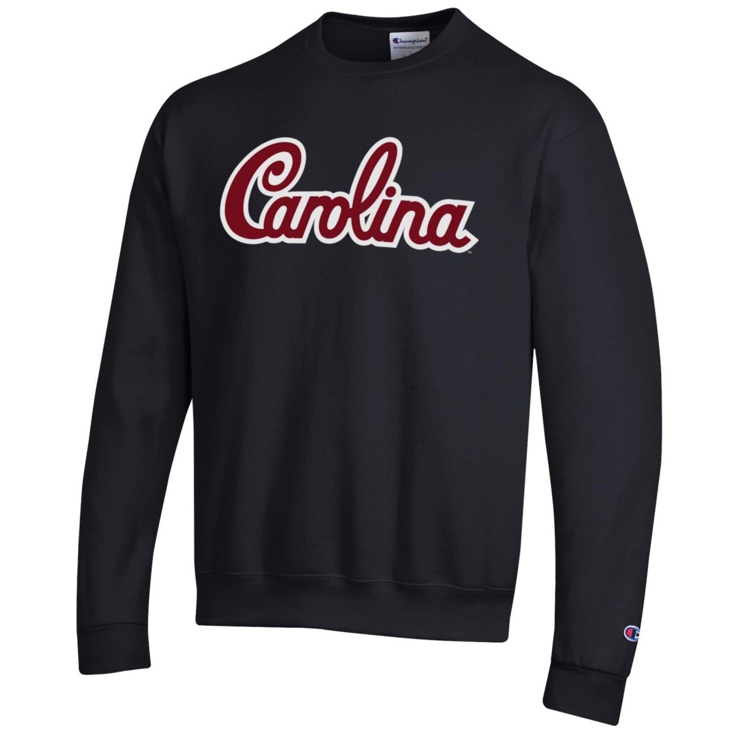 SOUTH CAROLINA GAMECOCKS BLACK SCRIPT CAROLINA CREW