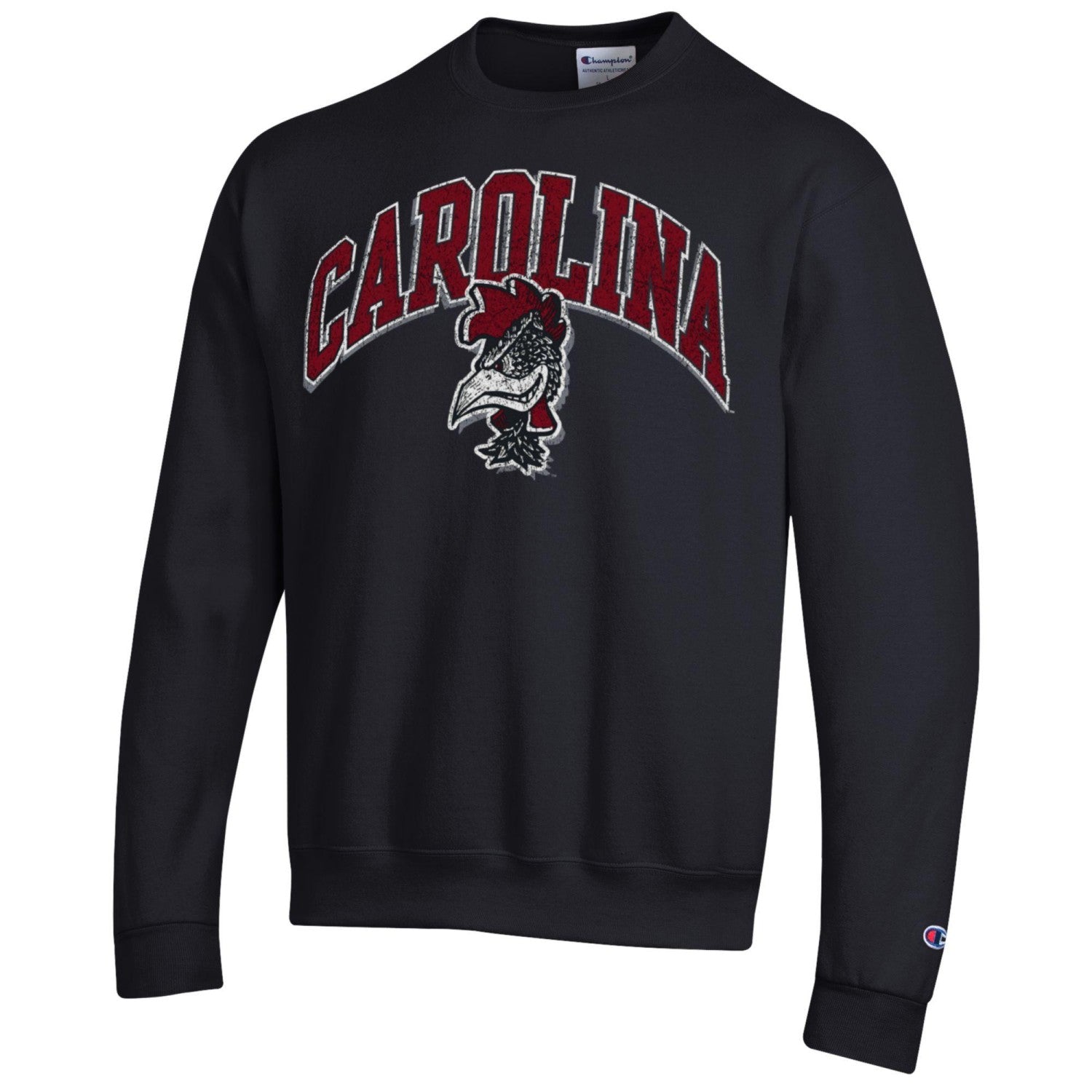 SOUTH CAROLINA GAMECOCKS BLACK ARCH CAROLINA VAULT CREW