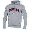 SOUTH CAROLINA GAMECOCKS GRAY ARCH CAROLINA FLEECE HOOD