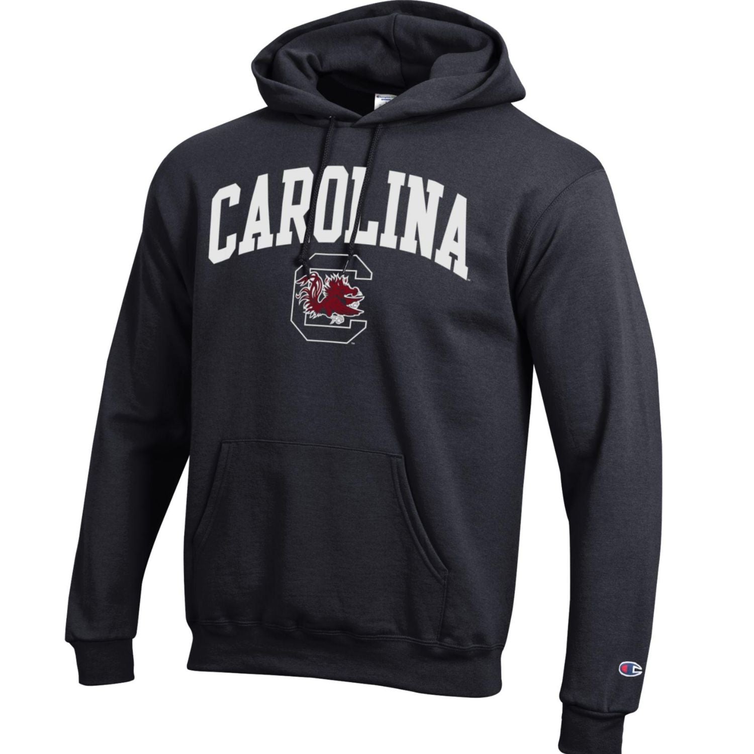 SOUTH CAROLINA GAMECOCKS CHAMPION BLACK C BLOCK HOODIE