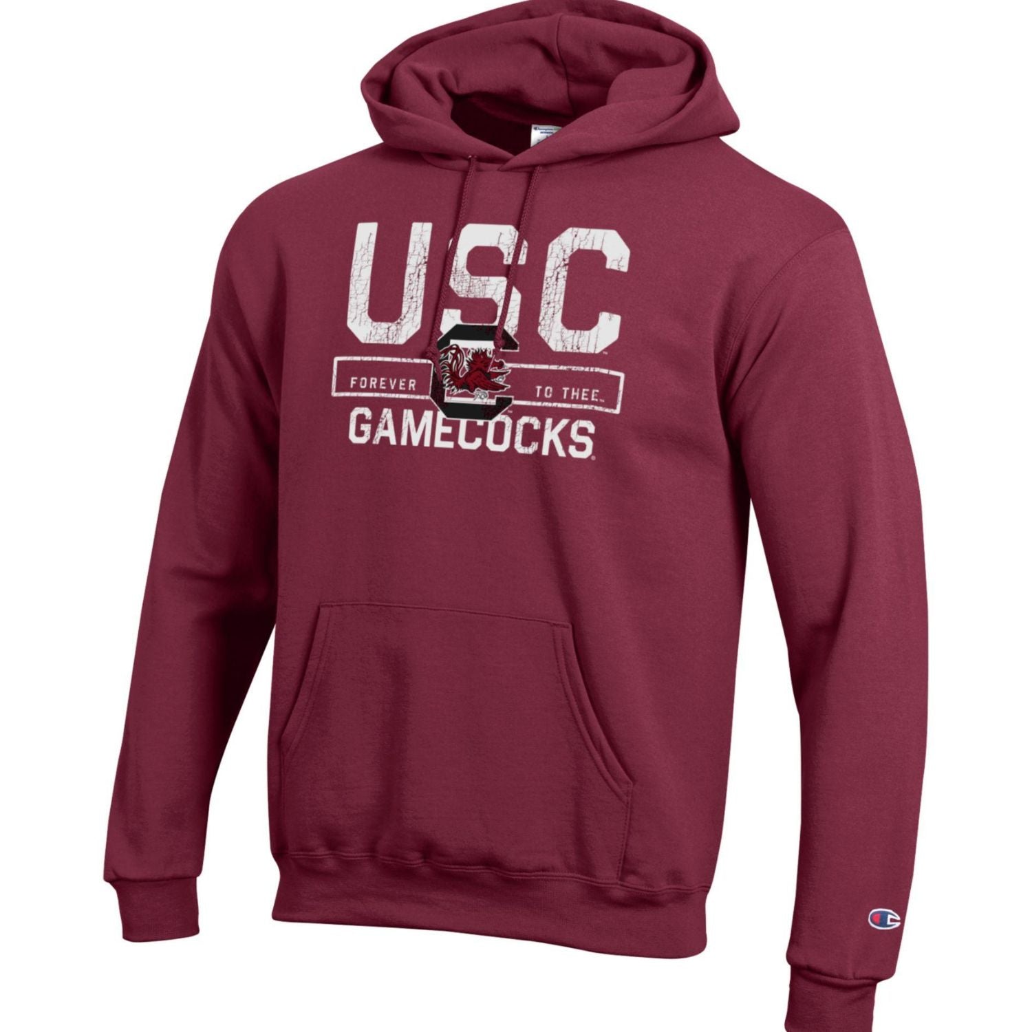 SOUTH CAROLINA GAMECOCKS CHAMPION GARNET GAMECOCKS HOOD