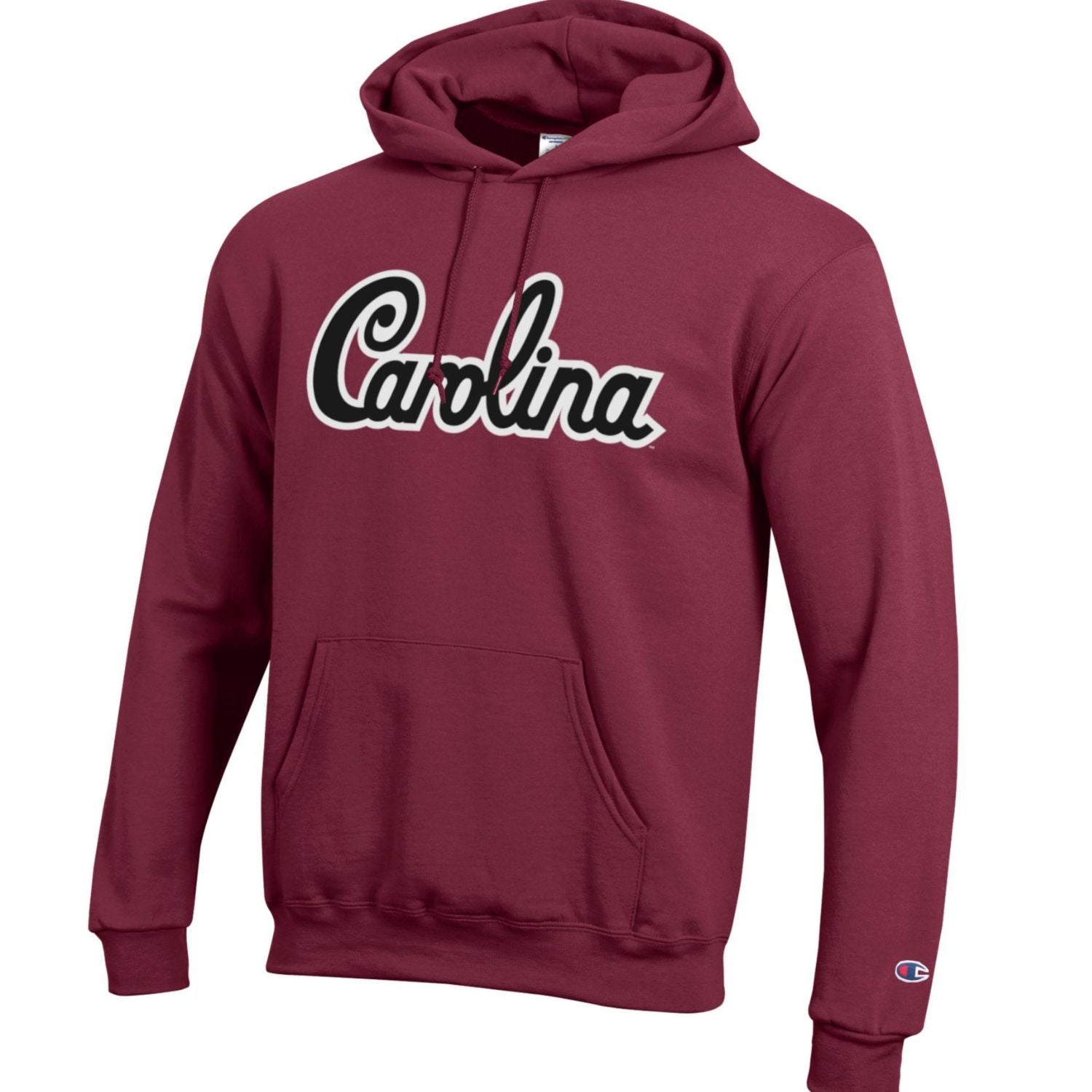 SOUTH CAROLINA GAMECOCKS CHAMPION GARNET SCRIPT HOOD