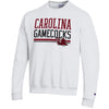 SOUTH CAROLINA GAMECOCKS CHAMPION WHITE GAMECOCKS CREWNECK
