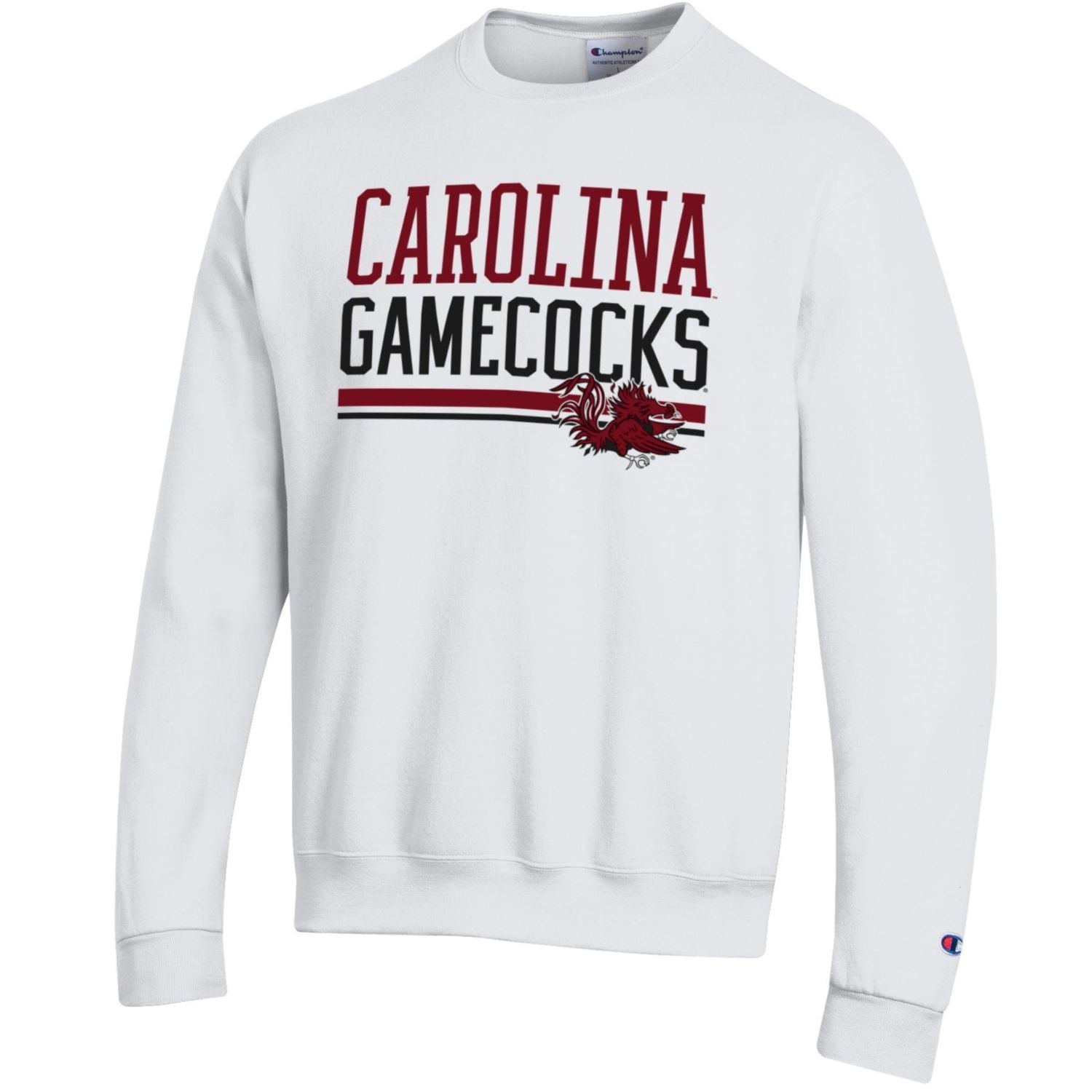 SOUTH CAROLINA GAMECOCKS CHAMPION WHITE GAMECOCKS CREWNECK
