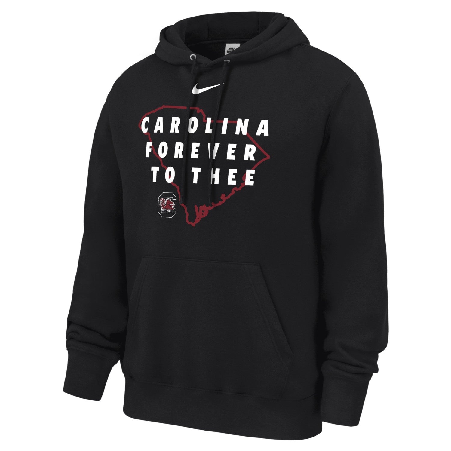 SOUTH CAROLINA GAMECOCKS BLACK FOREVER TO THEE STATE NIKE HOOD
