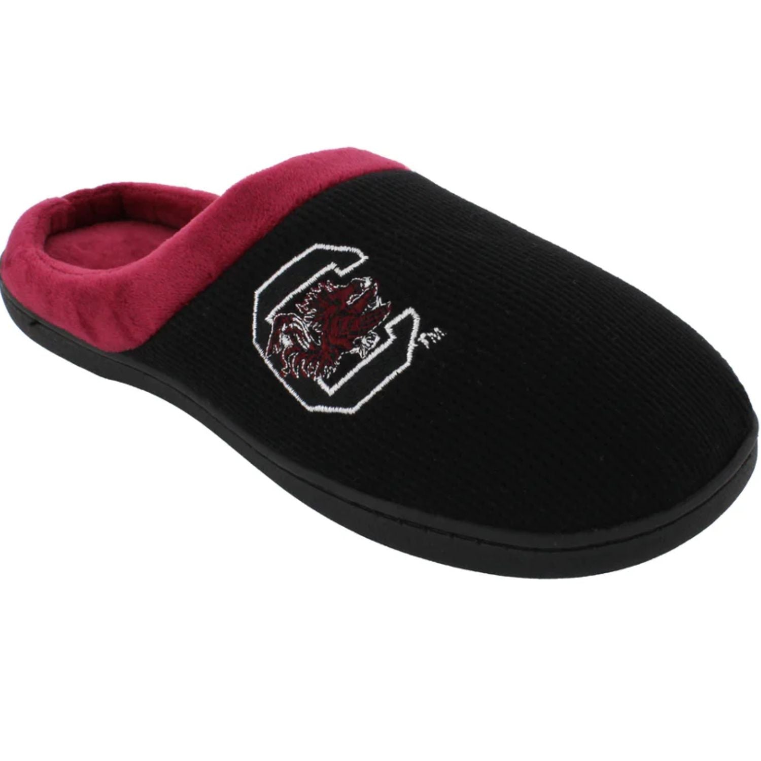 SOUTH CAROLINA GAMECOCKS BLACK C BLOCK CLOG SLIPPER