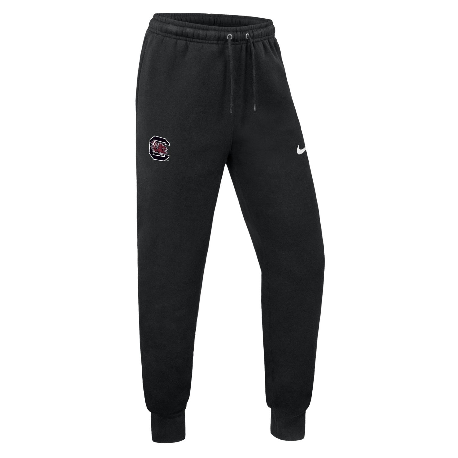 SOUTH CAROLINA GAMECOCKS BLACK WITH BLOCK C CLUB FLEECE NIKE JOGGERS