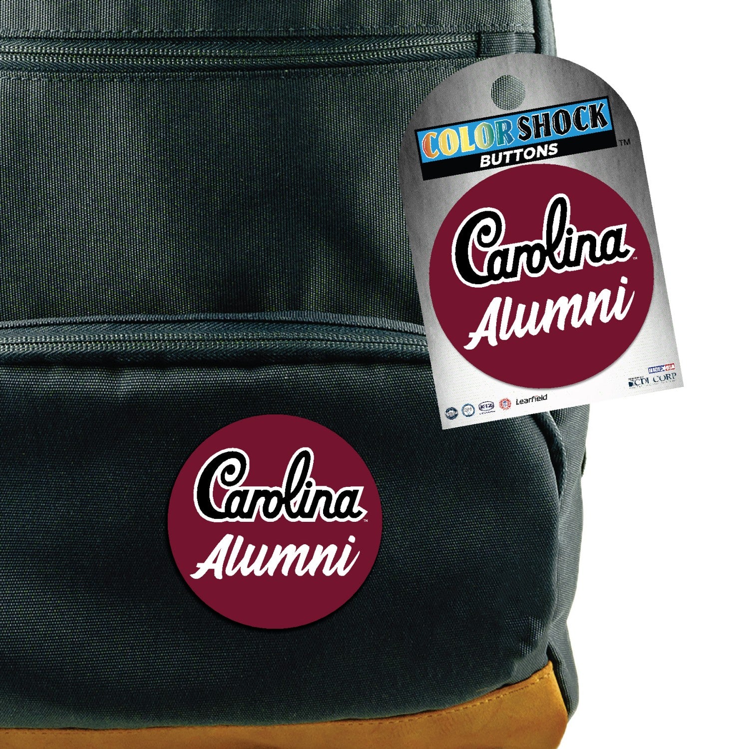 SOUTH CAROLINA GAMECOCKS 3" CAROLINA ALUMNI BUTTON